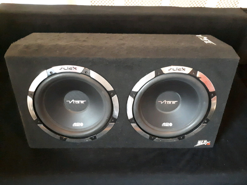 vibe subwoofer and amp